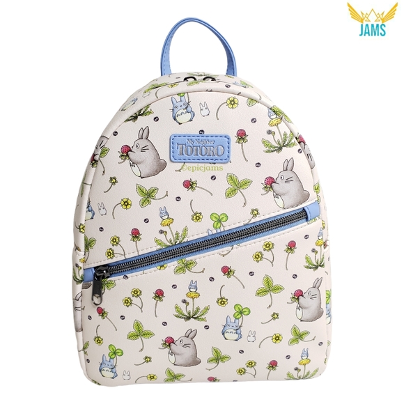 Studio Ghibli My Neighbor Totoro Berry Picking Mini Backpack - Picture 2 of 11